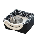 VillaPet™ | Casa-Cama Fechada Quente para Gatos e Cães no Inverno