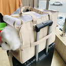 StyleCarry™ | Bolsa Transportadora de Tela para Gatos e Cães Pequenos