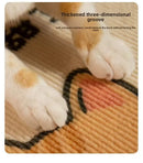 GripScratch™ | Almofada Arranhadora Adesiva de Formato Irregular para Gatos — Cola em Qualquer Superfície