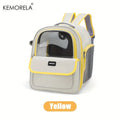 CapsulePet™ | Mochila Transportadora Grande com Cápsula Respirável para Gatos