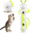 WiggleWorm™ | Brinquedo Lagarta Interativa com Ventosa para Gatos — Estimulação Mental