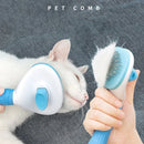 CombPet™ | Pente de Aço Inoxidável para Cães e Gatos de Pelo Longo