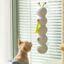 WiggleWorm™ | Brinquedo Lagarta Interativa com Ventosa para Gatos — Estimulação Mental