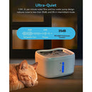 AquaApp™ | Bebedouro Elétrico 2,5L com Controle por Aplicativo para Gatos