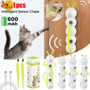 WiggleWorm™ | Brinquedo Lagarta Interativa com Ventosa para Gatos — Estimulação Mental