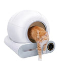 AutoBox™ | Caixa de Areia Automática com Controle por Aplicativo para Gatos