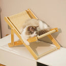 ReclineKat™ | Sofá Reclinável de 4 Posições com Arranhador Sisal para Gatos