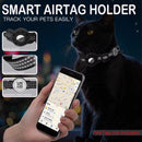 SmartTag™ | Coleira para Gatos com Suporte AirTag e QR Code de Identificação