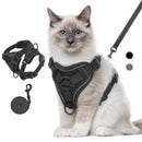 SafeWalk™ | Peitoral de Malha com Guia para Gatos e Cães Pequenos