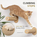 ClimbWall™ | Prateleira de Escalada para Gatos com Corda de Sisal