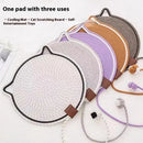 ScratchMat™ | Tapete Arranhador de Sisal para Gatos — Para Arranhar e Descansar