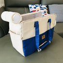 StyleCarry™ | Bolsa Transportadora de Tela para Gatos e Cães Pequenos