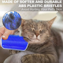 CornerGroom™ | Escova de Canto com Pente Removível para Gatos