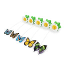 FlutterBug™ | Borboleta Elétrica Rotativa para Gatos — Movimento Aleatório e Cores Vivas