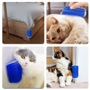 CornerGroom™ | Escova de Canto com Pente Removível para Gatos