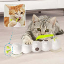 WiggleWorm™ | Brinquedo Lagarta Interativa com Ventosa para Gatos — Estimulação Mental