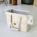 StyleCarry™ | Bolsa Transportadora de Tela para Gatos e Cães Pequenos