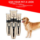 ClipPet™ | Cortador de Pelo Profissional Recarregável para Cães, Gatos e Coelhos