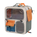 TravelPet™ | Mochila Mala com Trolley para Gatos e Cães Pequenos