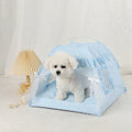 TentBed™ | Cama Tenda Tipo Concha de Inverno com Almofada para Gatos e Cães