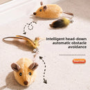 MouseBot™ | Rato Eletrônico Interativo com Sensor de Movimento para Gatos — USB Recarregável
