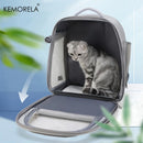 CapsulePet™ | Mochila Transportadora Grande com Cápsula Respirável para Gatos