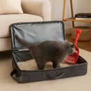 FoldBox™ | Caixa de Areia Dobrável em Oxford para Gatos com Pá Inclusa