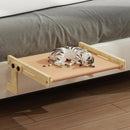 SpaceCat™ | Cama Cápsula Espacial de Madeira com Hammock para Gatos — Design Moderno