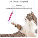 FeatherRod™ | Vareta Interativa com Penas e Sineta para Gatos — Estimulação e Caça