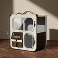 TravelPet™ | Mochila Mala com Trolley para Gatos e Cães Pequenos