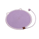 ScratchMat™ | Tapete Arranhador de Sisal para Gatos — Para Arranhar e Descansar