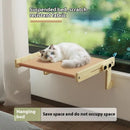 SpaceCat™ | Cama Cápsula Espacial de Madeira com Hammock para Gatos — Design Moderno