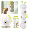 WiggleWorm™ | Brinquedo Lagarta Interativa com Ventosa para Gatos — Estimulação Mental
