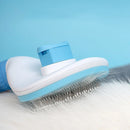 CombPet™ | Pente de Aço Inoxidável para Cães e Gatos de Pelo Longo
