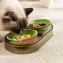 DuoHeight™ | Conjunto Duplo de Tigelas com Suporte de Altura Ajustável para Gatos e Cães