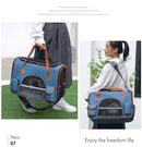 SturdyBag™ | Bolsa Transportadora Reforçada com Bolsos para Gatos e Cães