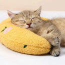 MoonPillow™ | Almofada Meia-Lua de Proteção Cervical para Gatos — Pisando no Leite