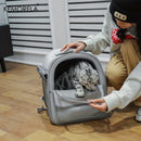 CapsulePet™ | Mochila Transportadora Grande com Cápsula Respirável para Gatos