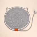 ScratchMat™ | Tapete Arranhador de Sisal para Gatos — Para Arranhar e Descansar