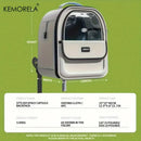 CapsulePet™ | Mochila Transportadora Grande com Cápsula Respirável para Gatos