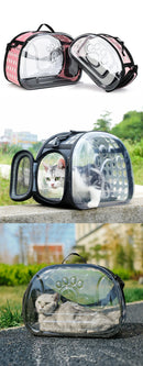 BubblePet™ | Mochila Transportadora Dobrável com Visor Transparente para Pets