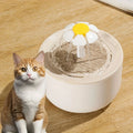 QuietFlow™ | Bebedouro Elétrico Silencioso 1L USB para Gatos e Cães Pequenos