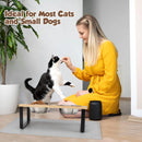 TiltBowl™ | Tigela Elevada com Inclinação de 15° para Gatos e Cães