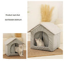 OutdoorWarm™ | Casinha Impermeável Dobrável para Gatos e Cães ao Ar Livre — Inverno