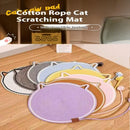 ScratchMat™ | Tapete Arranhador de Sisal para Gatos — Para Arranhar e Descansar