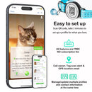 SmartTag™ | Coleira para Gatos com Suporte AirTag e QR Code de Identificação