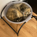 AirHam™ | Hammock Elevado com Estrutura Estável e Removível para Gatos e Cães