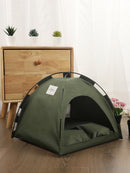 TentBed™ | Cama Tenda Tipo Concha de Inverno com Almofada para Gatos e Cães