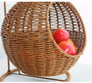 RattanNest™ | Ninho Suspenso em Rattan Trançado para Gatos — Estilo e Conforto