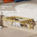 SpaceCat™ | Cama Cápsula Espacial de Madeira com Hammock para Gatos — Design Moderno